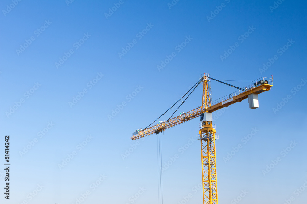 crane on an indutrial site