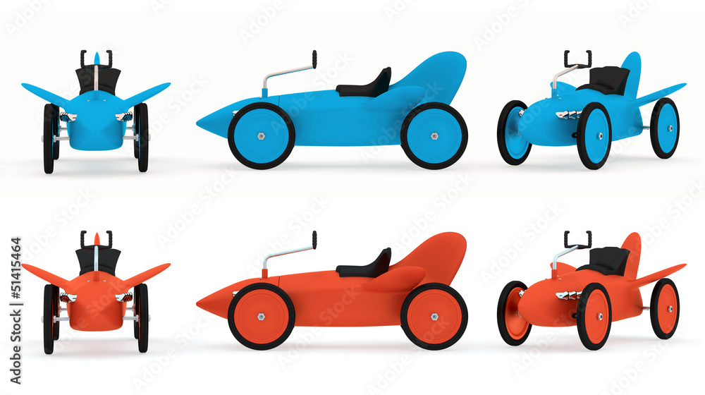 Toy rocket-car collection Toy rocket-car collection