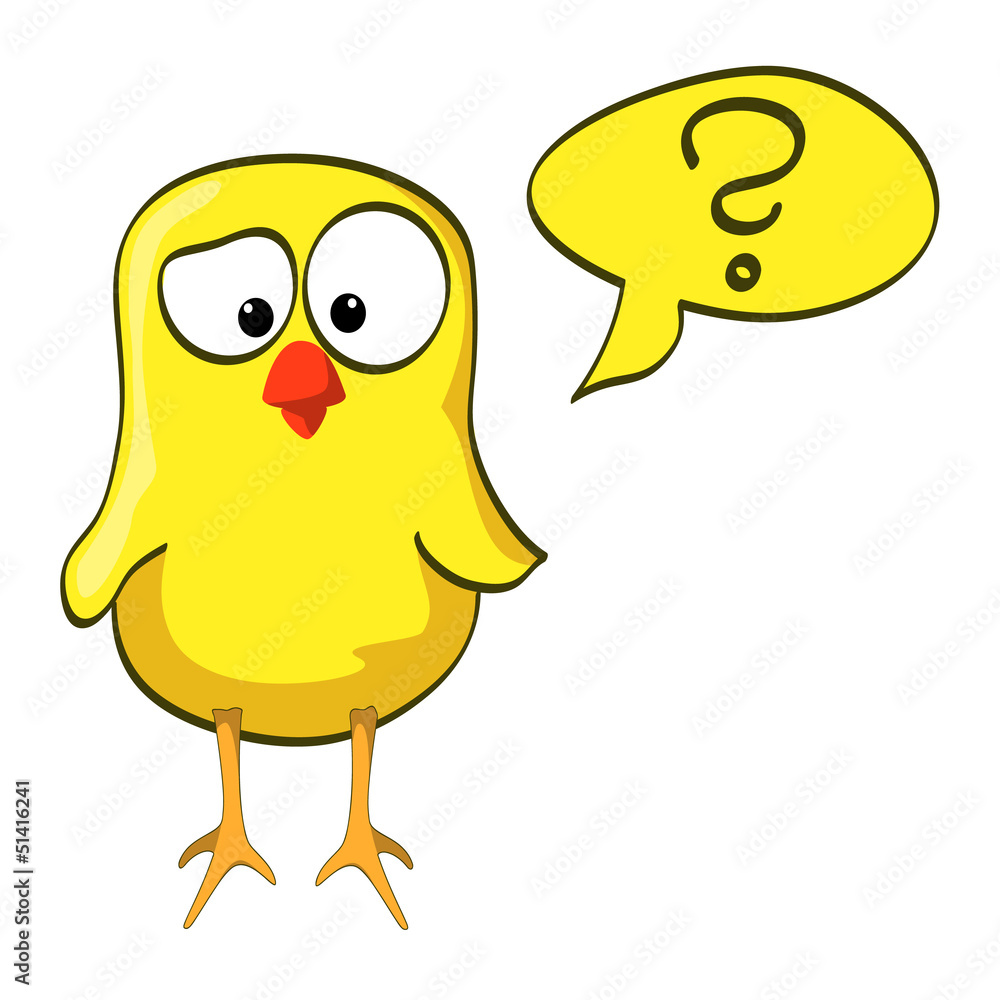 cartoon chicken doubt cartoon chicken doubt