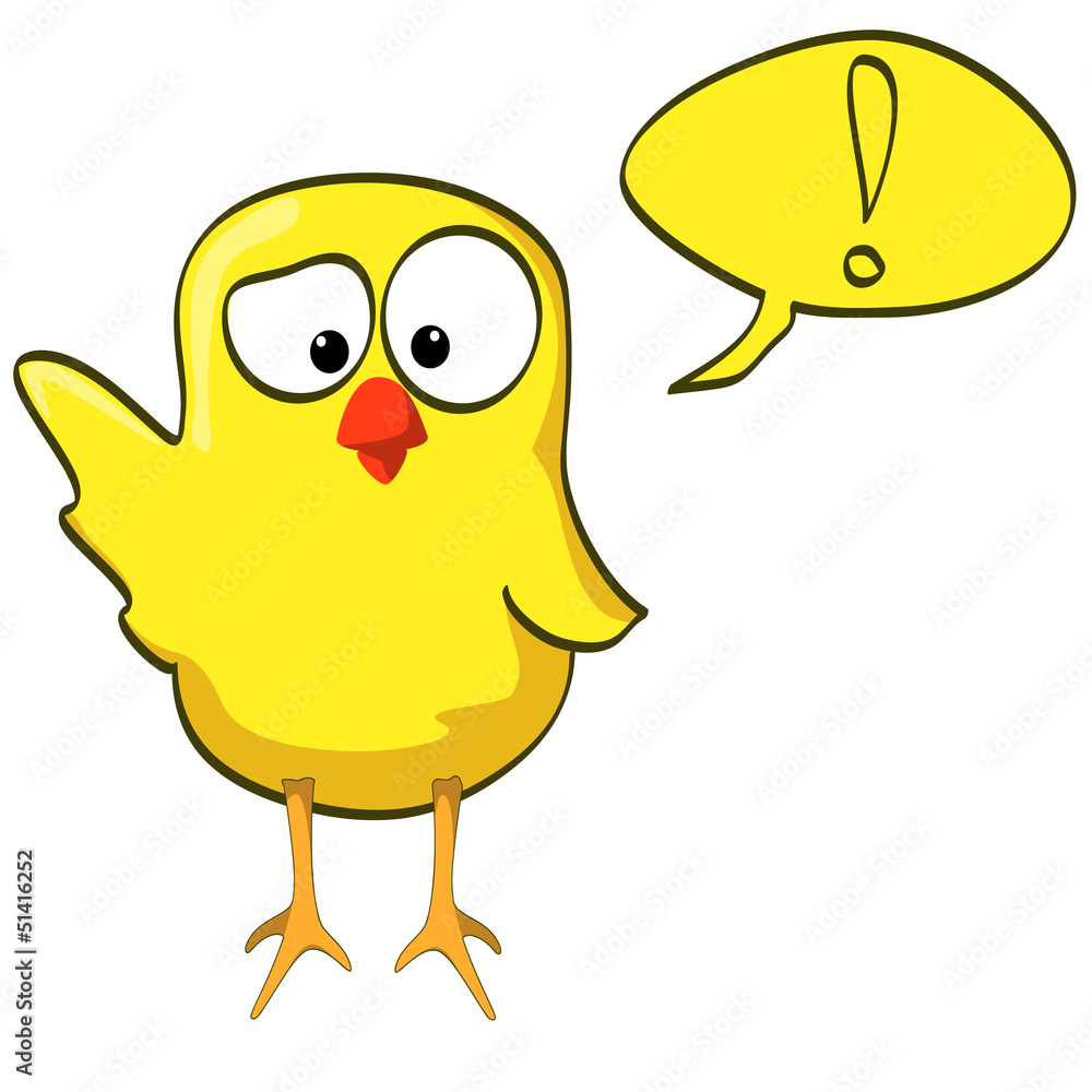 cartoon chicken wave yellow cartoon chicken wave yellow