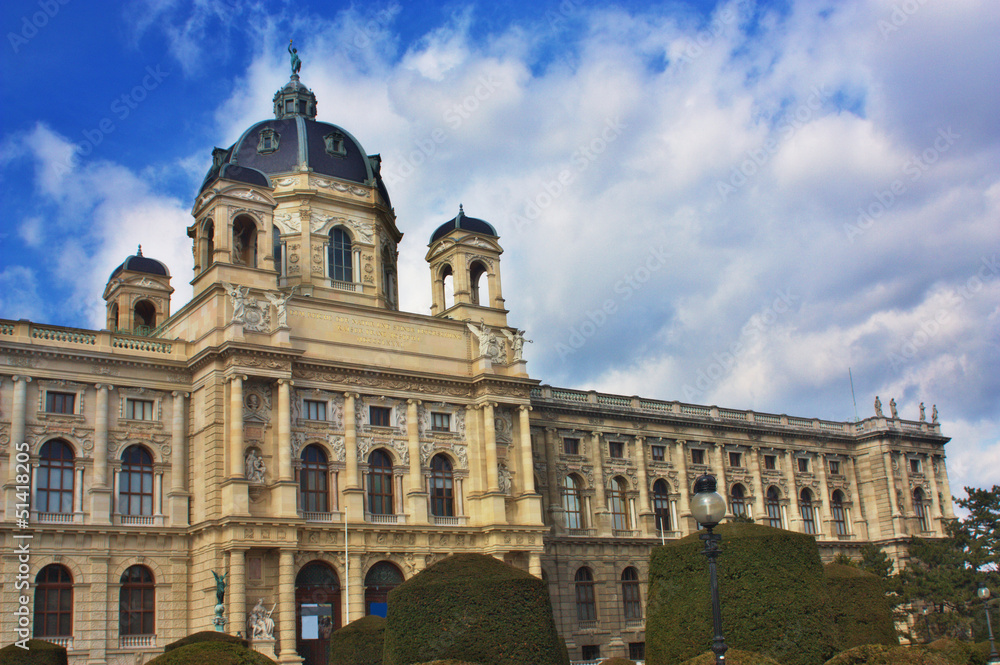 Natural History museum in Vienna, Austria