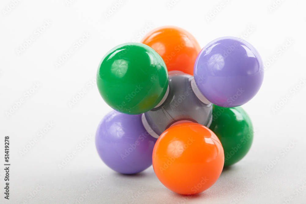 molecular model molecular model