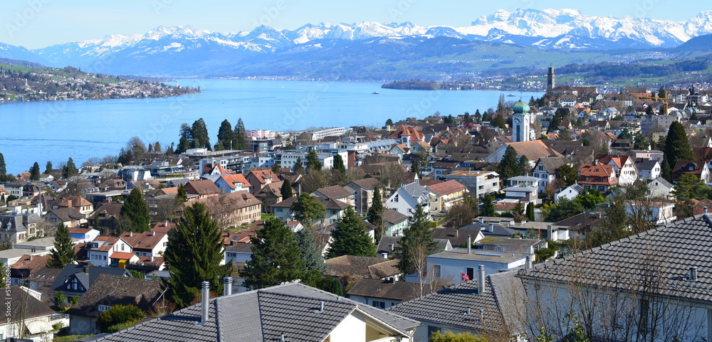 Obraz premium zurich...lac