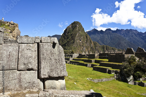 Machu Picchu in the Andes in Peru - South America