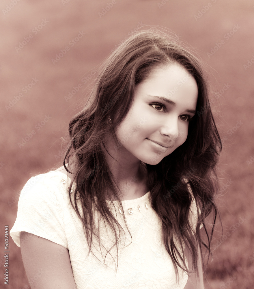 closeup portrait of pretty tender beautiful young female face closeup portrait of pretty tender beautiful young female face