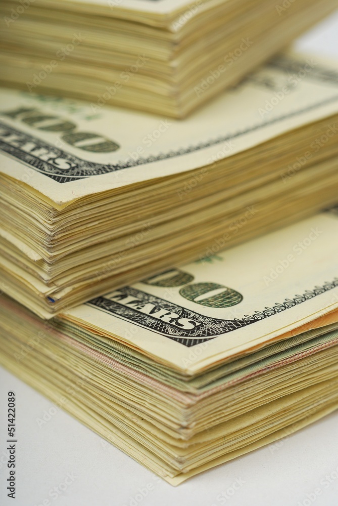 Dollar bank note money background