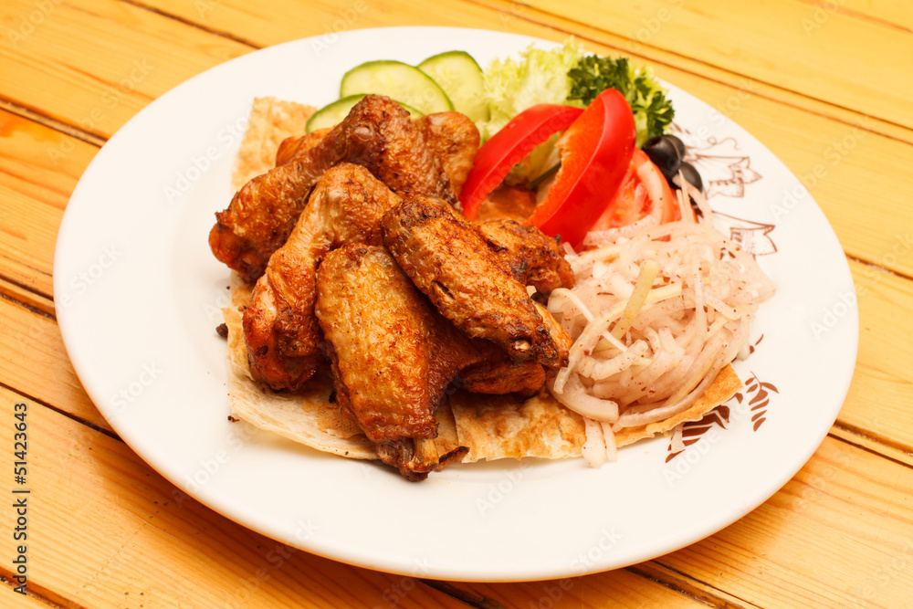 chicken legs with vegetables chicken legs with vegetables