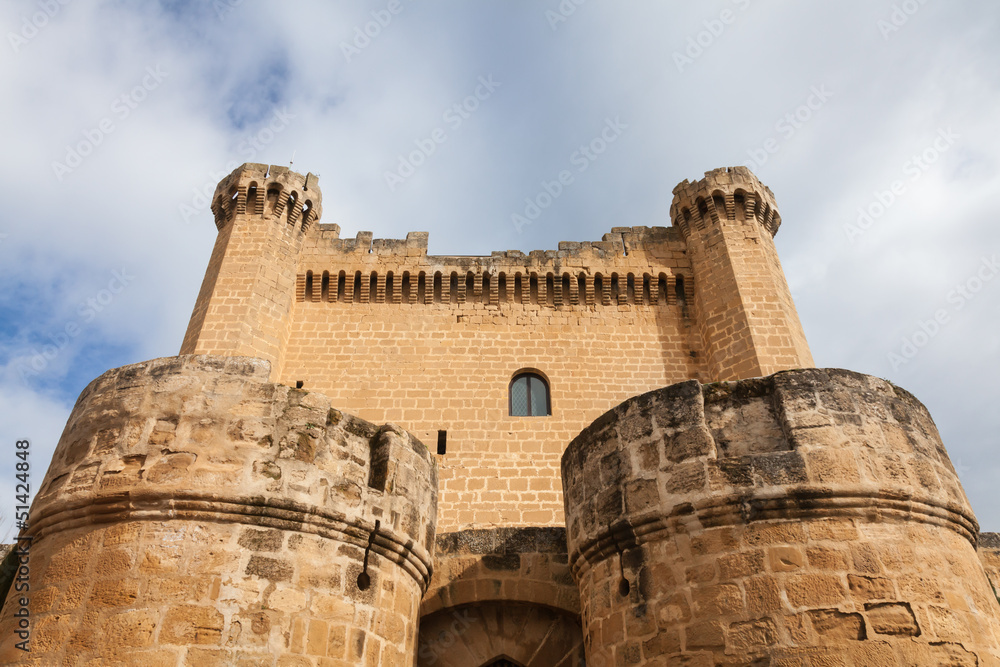 Castillo de Sajazarra en La Rioja, España
