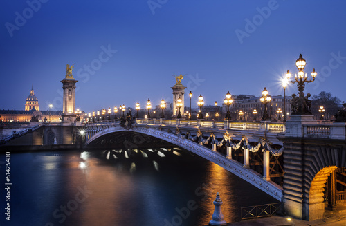 Paris France Pont Alexandre III © PUNTOSTUDIOFOTO Lda