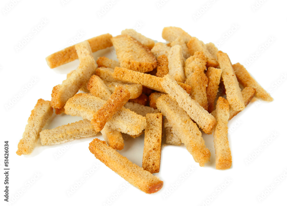 Crackers isolated on white Crackers isolated on white