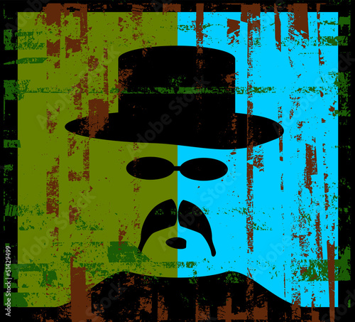 grunge cawboy design