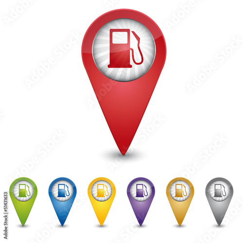 Map Pin - Tankstelle - Guthaben aufladen