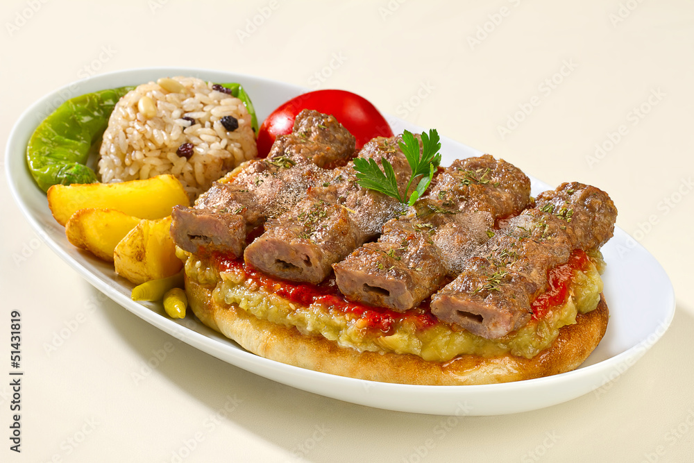 patlıcanlı kebap