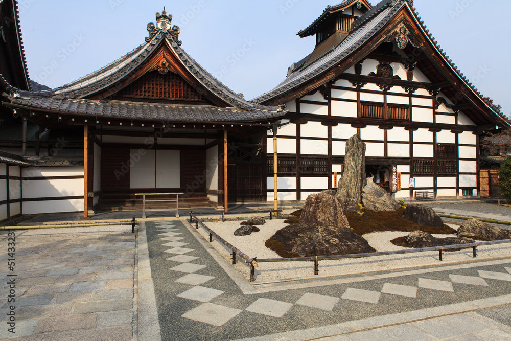 Tenryu-ji Zen Temple in Arashiyama.