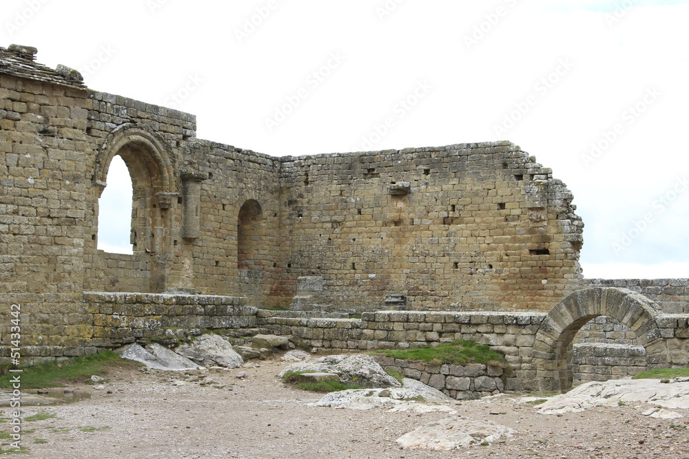 Monastery castle of Loarre (Huesca)