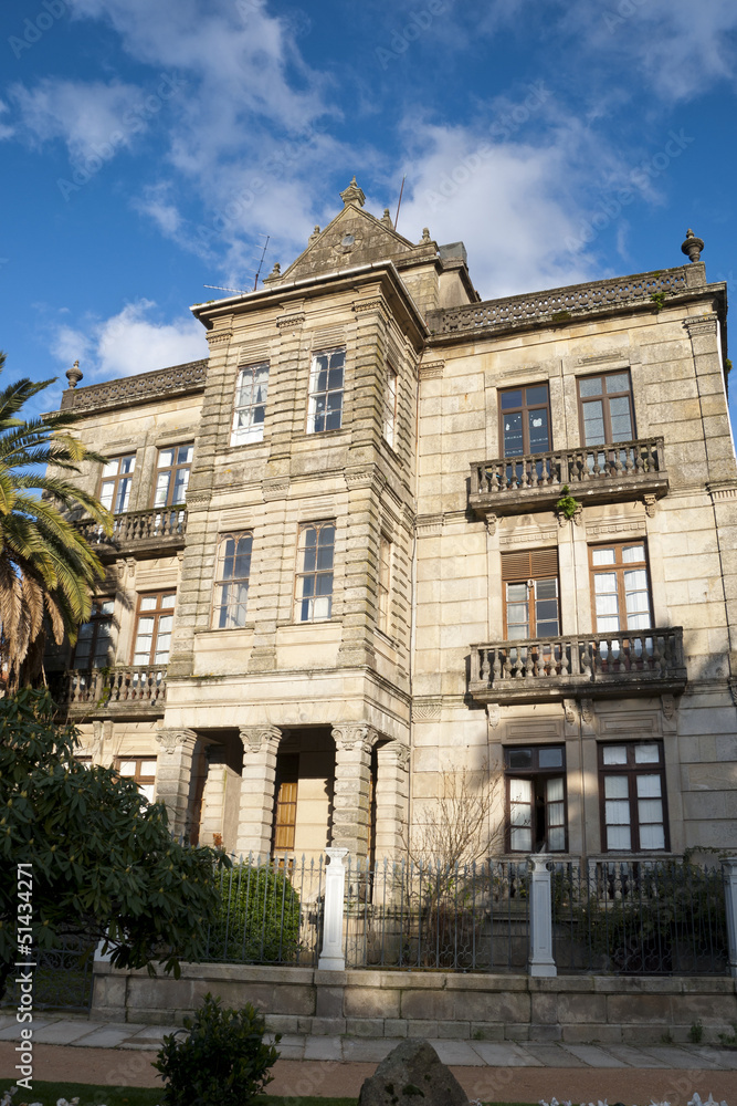 Fototapeta premium Villa Pilar, Pontevedra city, Galicia, Spain
