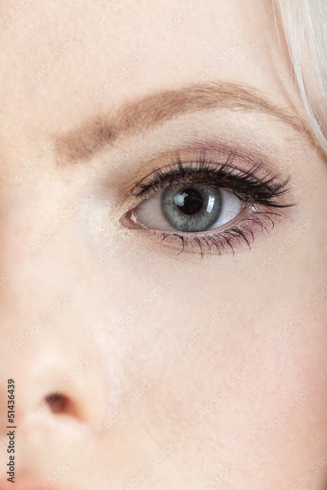 Obraz premium Twarz blond kobiety