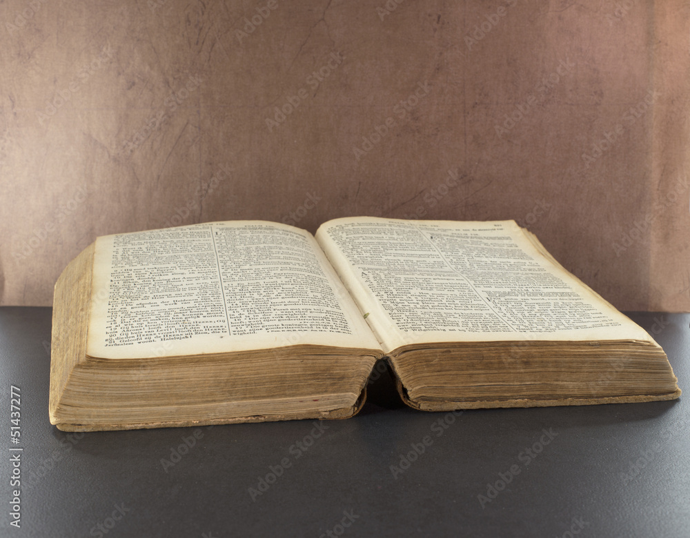 Fototapeta premium old bible book