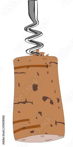 Cork and Corkscrew