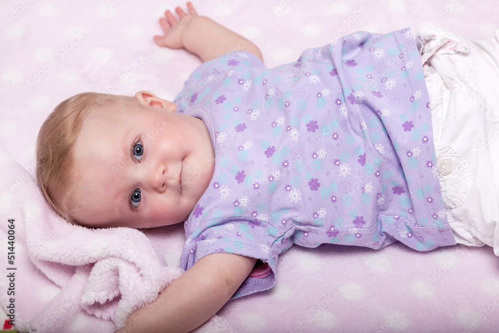 Baby stretches Baby stretches