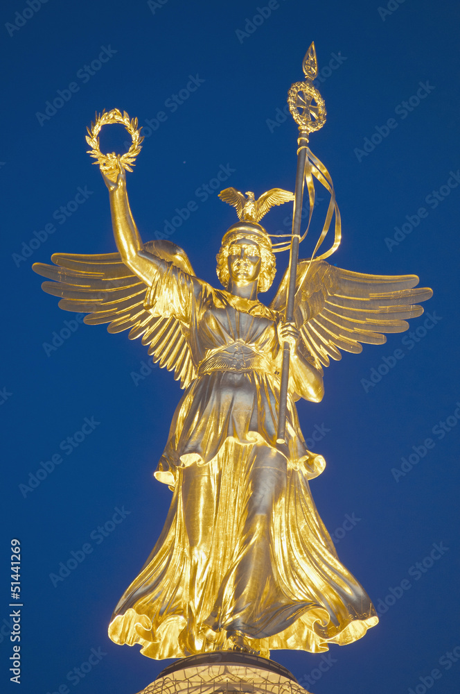 Obraz premium The Siegessaule at Berlin, Germany