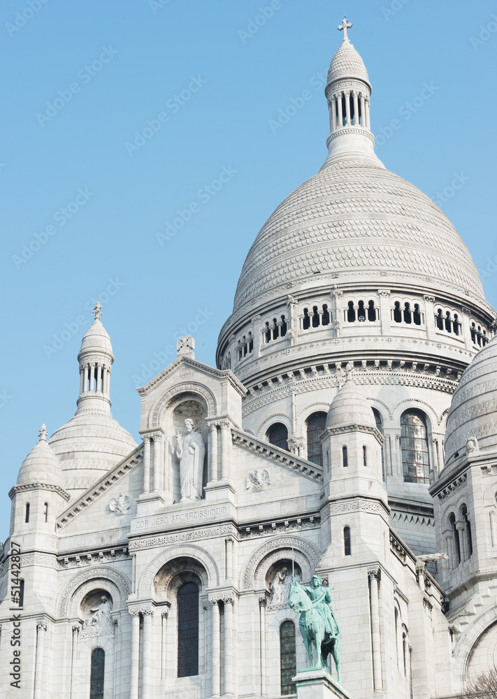 The Basilica of the Sacred Heart (Basilique du Sacré-Cœur)