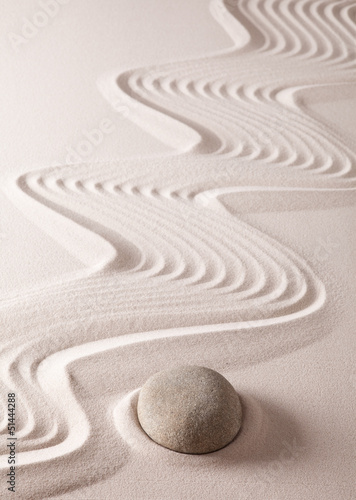 Photography zen meditation stone