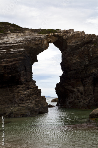 Arco en la Roca de la Playa de las Catedrales
