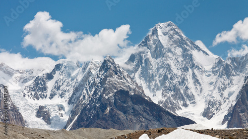 Gasherbrum IV, Karakorum, Pakistan photo