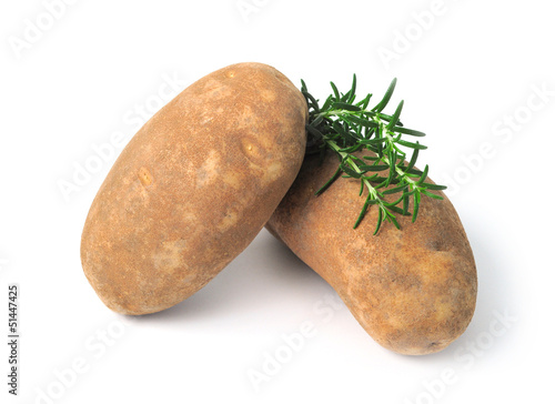 Russet Potatoes and Rosemary