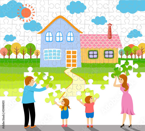 family and home jicsaw