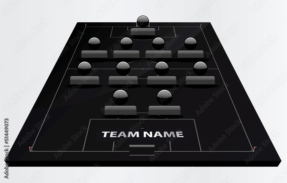 EPS Vector 10 - soccer field or football field EPS Vector 10 - soccer field or football field