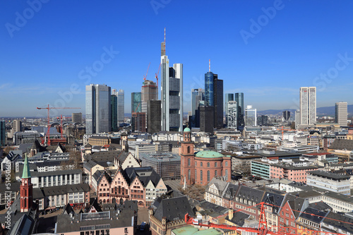 Frankfurt am Main  April 2013  - Blick vom Domturm