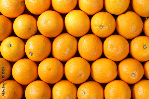 Orangen geordnet