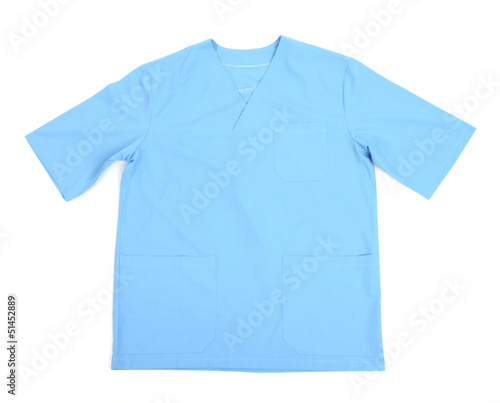 Medical clothing isolated on white © Africa Studio