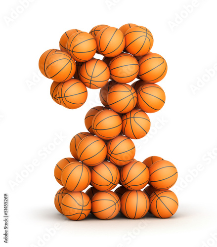 Number 2 basketball