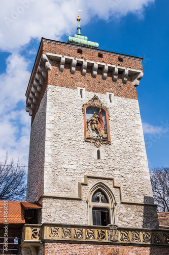 St.Florian's Gate in the Krakow photo