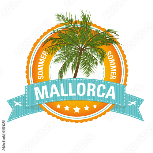 Urlaubs-Button: Spanien