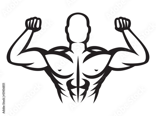 man's arm muscle