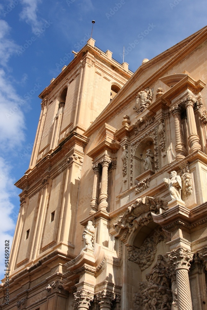 Elche, Spain - Saint Mary Basilica