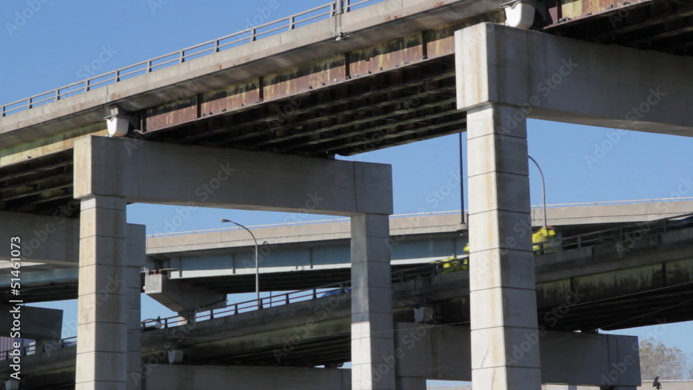 Multi-level highway. Gardiner Expressway, Toronto. Multi-level highway. Gardiner Expressway, Toronto.