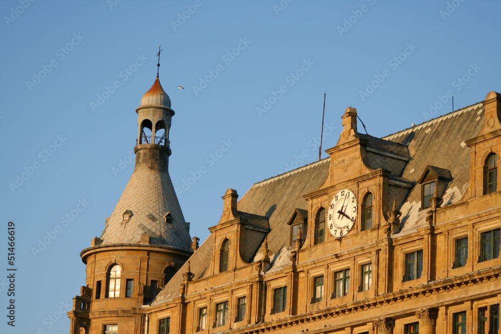 Obraz premium istanbul, haydarpasa train station