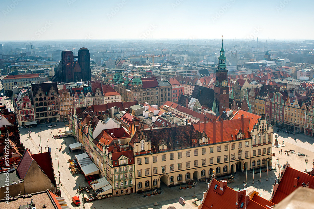 Fototapeta premium wroclaw town hall