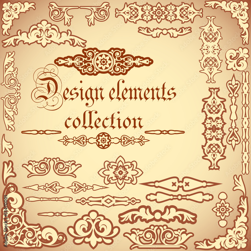 Design elements collection Design elements collection
