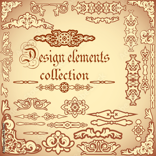 Design elements collection