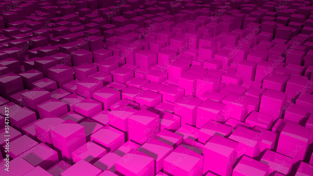 Fototapeta premium Abstract cubes background