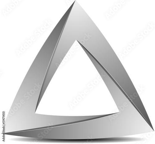 Impossible triangle sign
