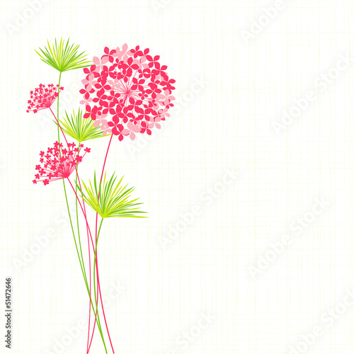 Springtime Hydrangea Flower Background #51472646