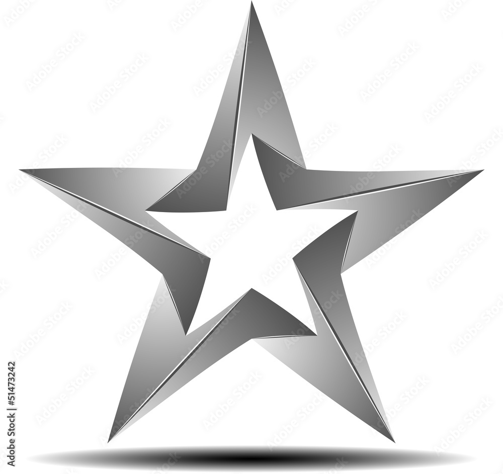 Impossible origami star Impossible origami star