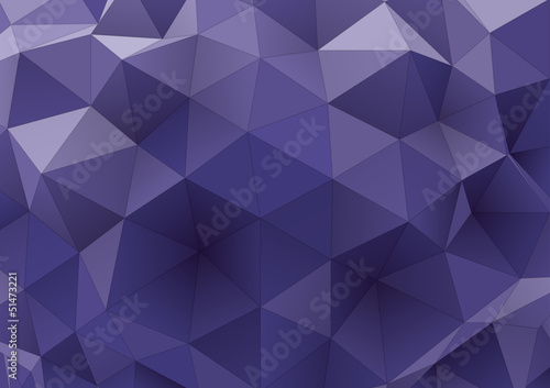 abstract rumpled triangular background, low poly style photo